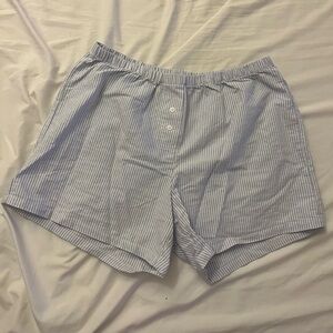 Brandy Stripped Boxer Shorts